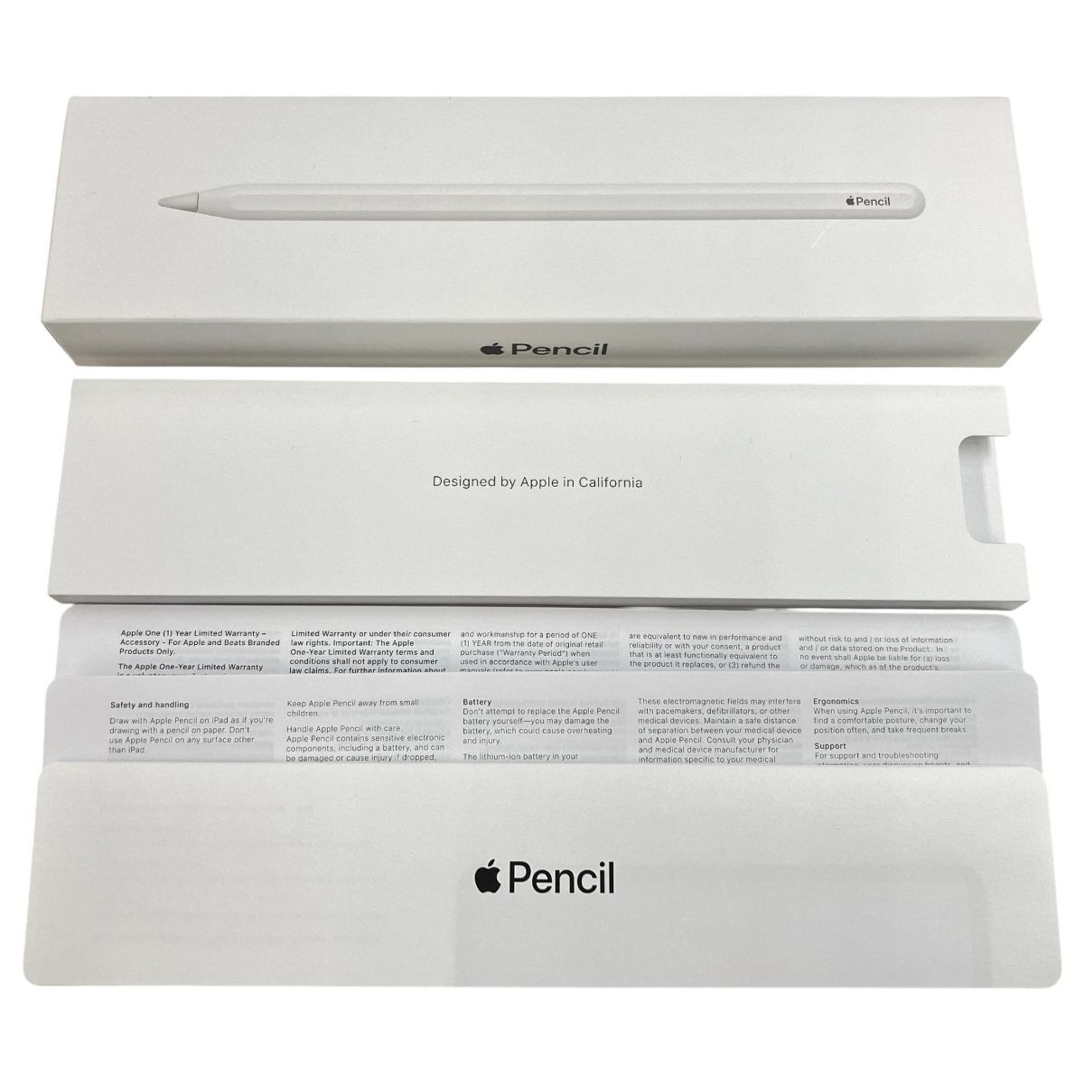 Apple Pencil アップルペンシル 第2世代 MU 8 F 2 J|A Model A 2051