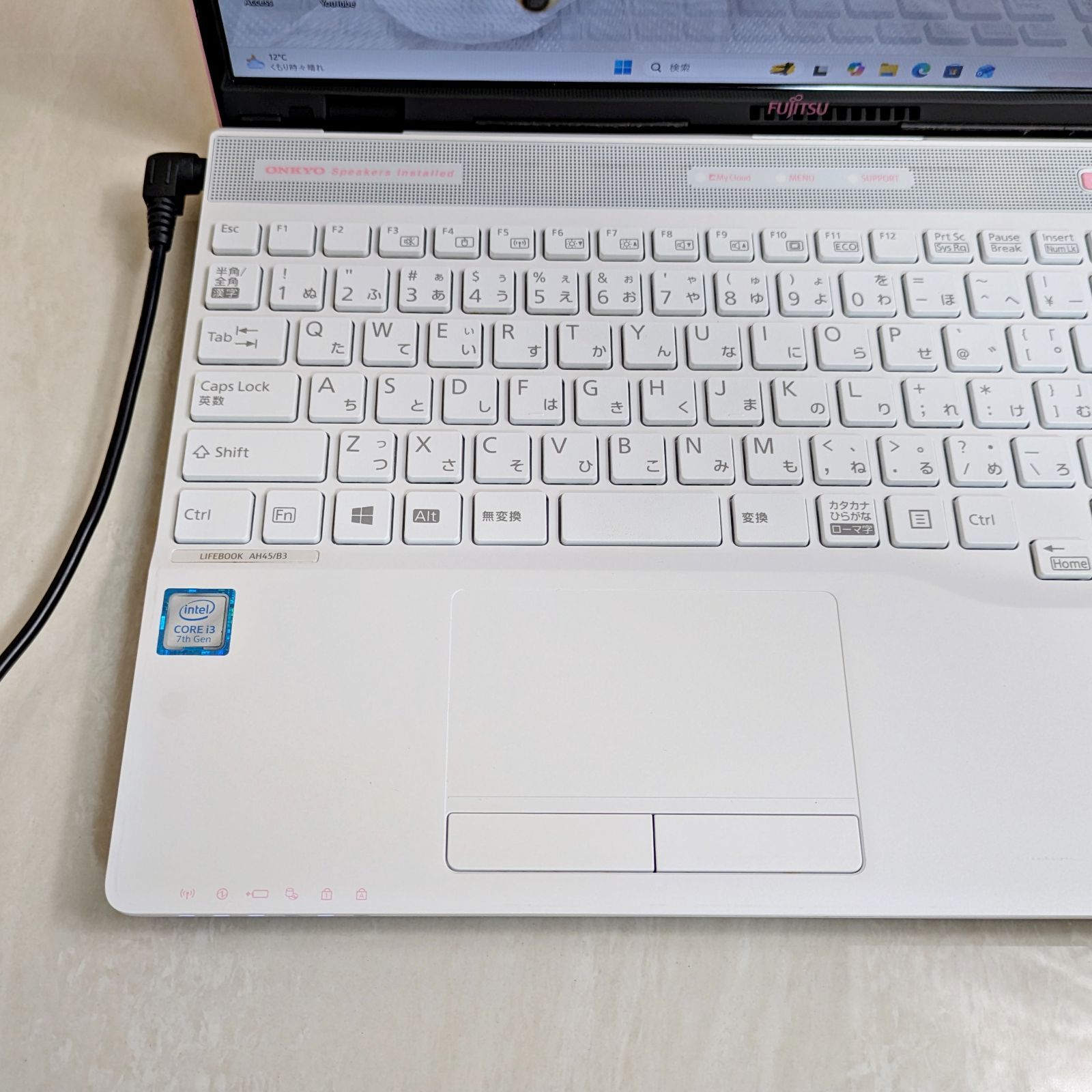 オフィス付き！i3高性能第7世代！メモリ8GB/SSD☆初心者OK☆Win11