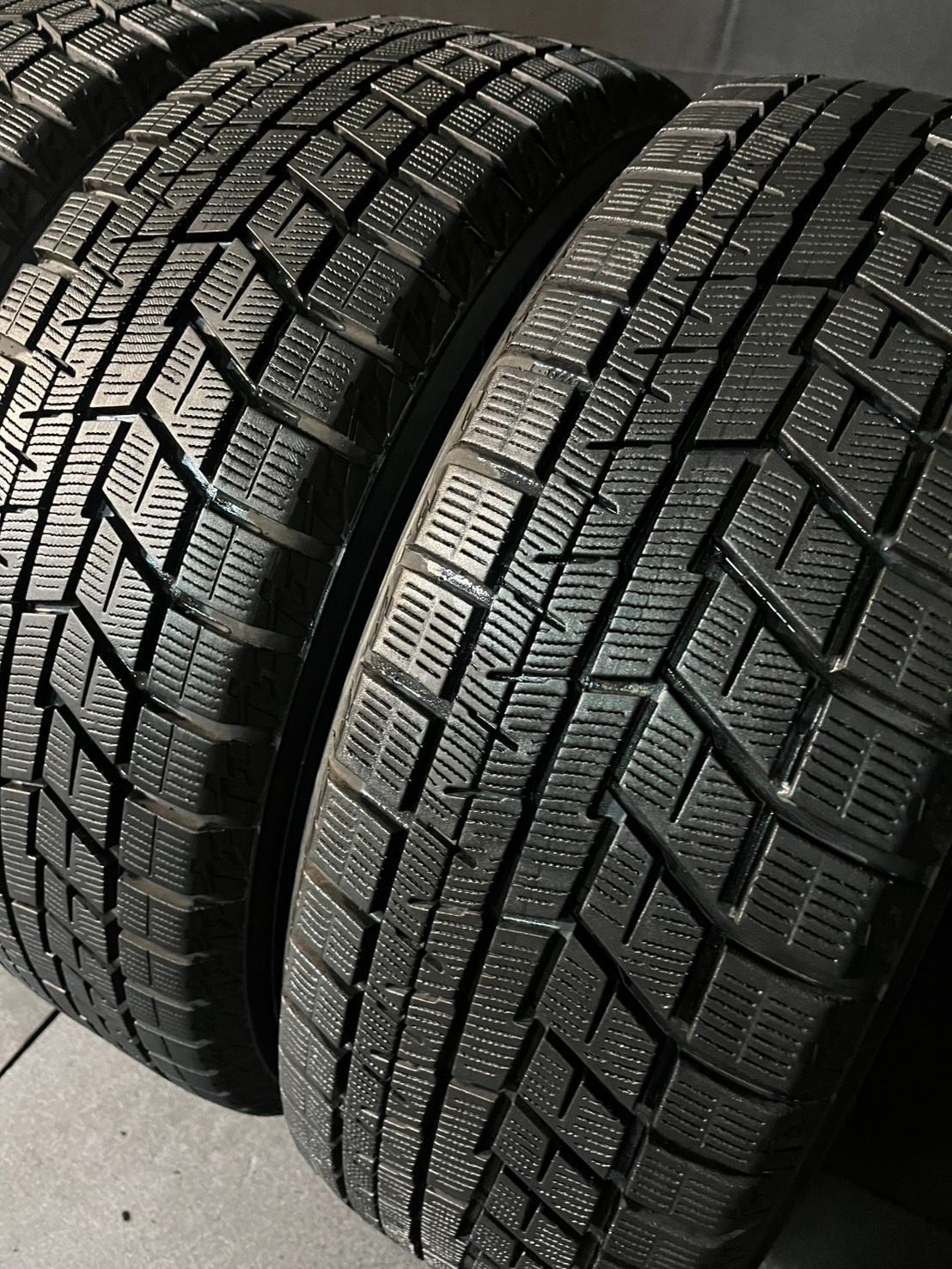  製 約8 7～9 2分山 ヨコハマ アイスガード ice GUARD iG 60 スタッドレス 225 R 17 4本 h_781 17インチ スタッドレス