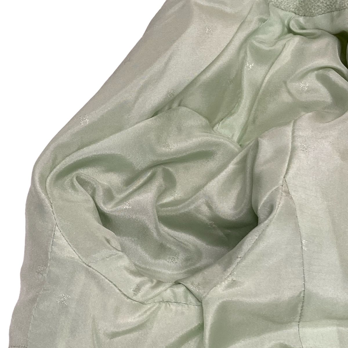 ライトグリーン 長袖|肩パッド|春|秋