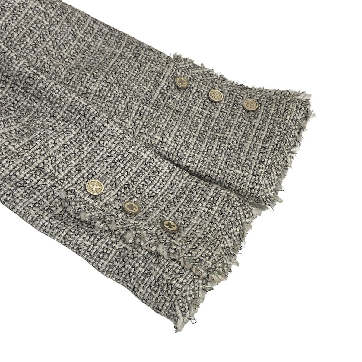 CHANEL(シャネル) スカートスーツ レディース美品 P23159/P23056 白×黒