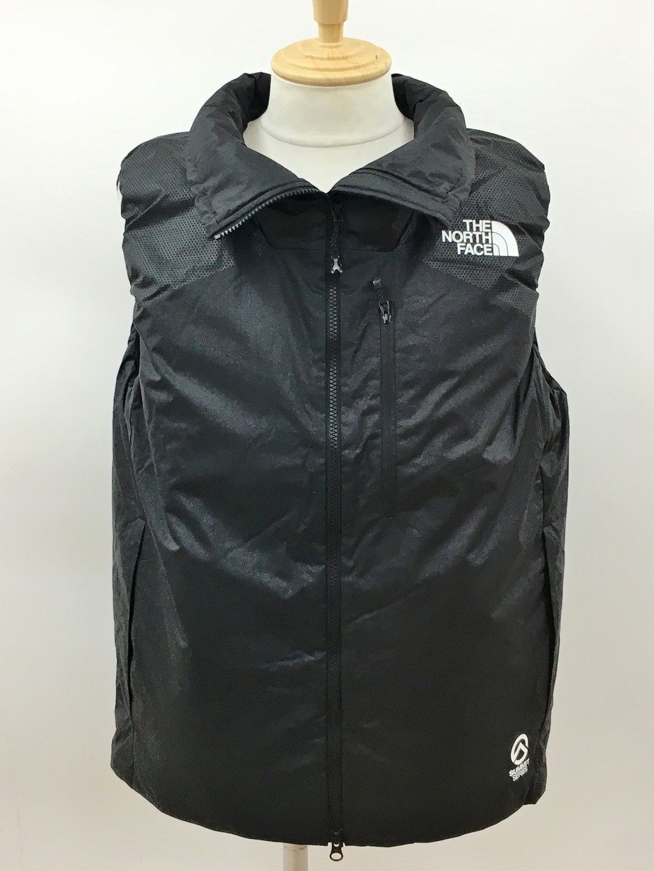 ザ ノースフェイス ナイロンジップベスト 中綿 ダブルジップ L NY 82522 ブラック ヘッジオーバーベスト ユニセックス