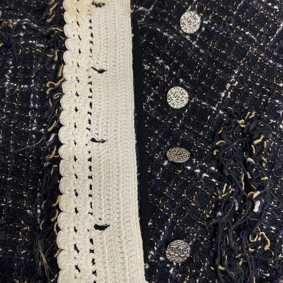 CHANEL(シャネル) ジャケット サイズ38 M レディース P23332 黒