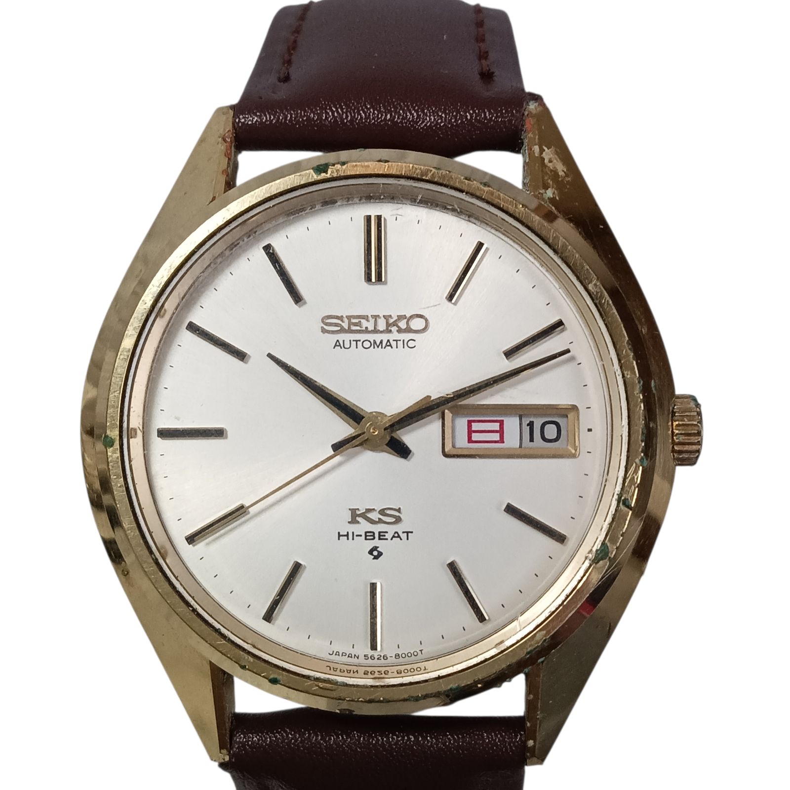 SEIKO KS HI-BEAT 稼働品 Seiko KS King Hi-Beat 稼働 KING SEIKO HI-BEAT セイコー 良品1128-1