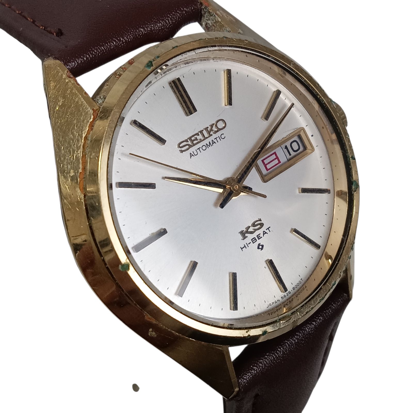 稼働 良品】1128-1 KING SEIKO KS HI-BEAT セイコー キングセイコー