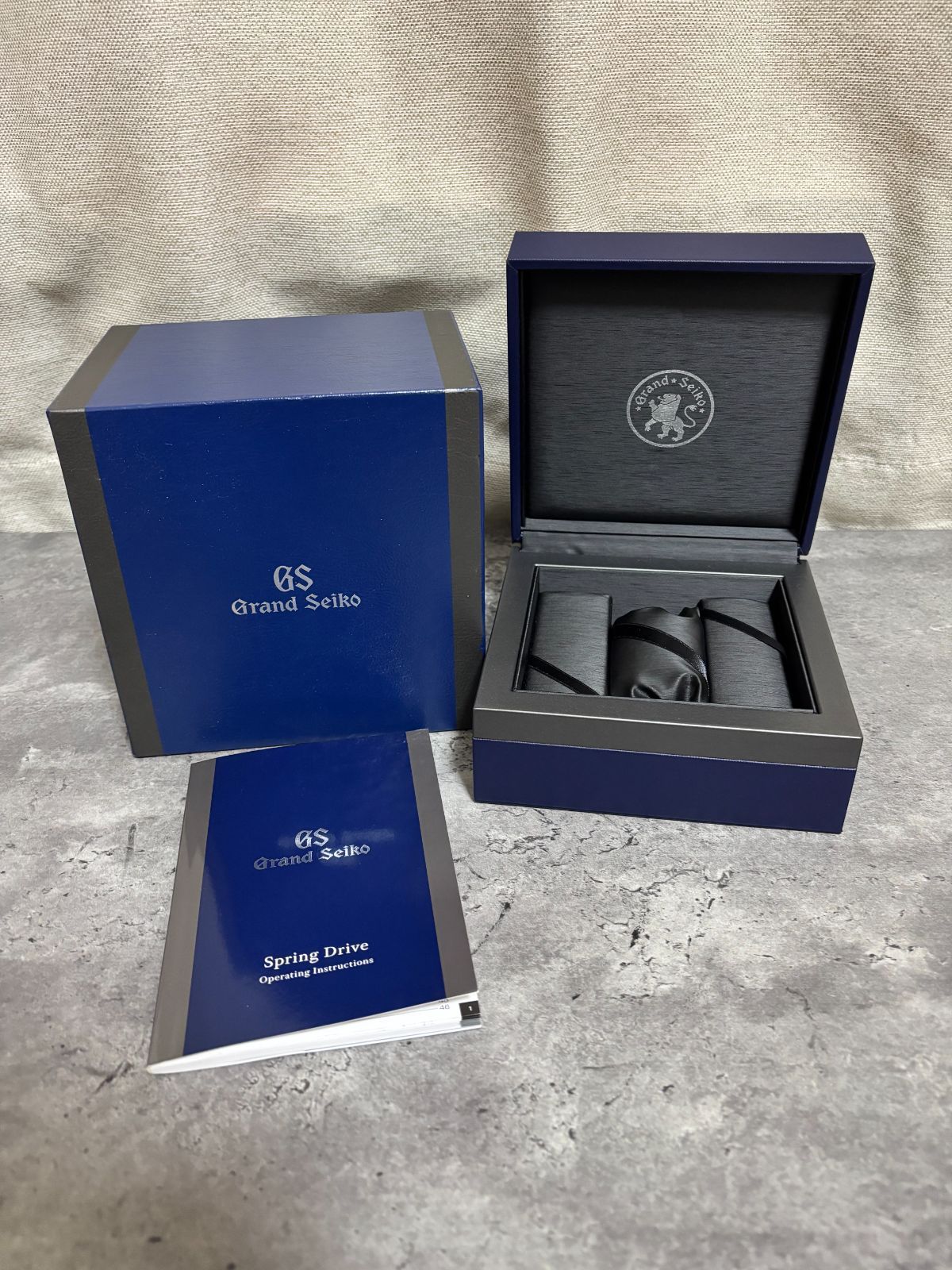 グランドセイコー Grand Seiko 空箱 時計ケース 取扱説明書付 - メルカリ