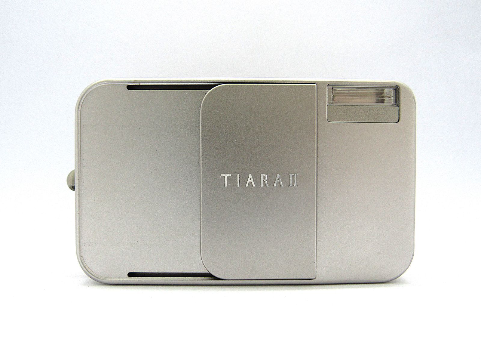 動作確認済】FUJIFILM TIARA Ⅱ silver フジフィルム ティアラ