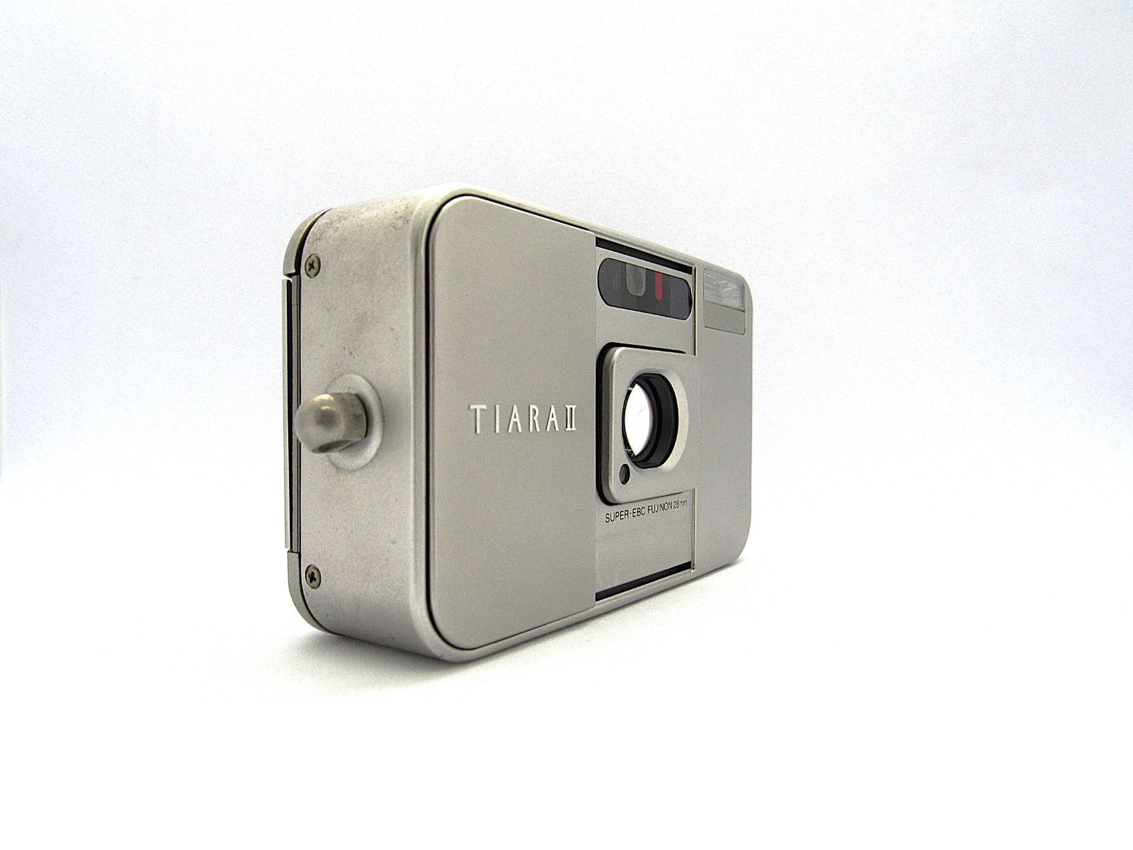 動作確認済】FUJIFILM TIARA Ⅱ silver フジフィルム ティアラ
