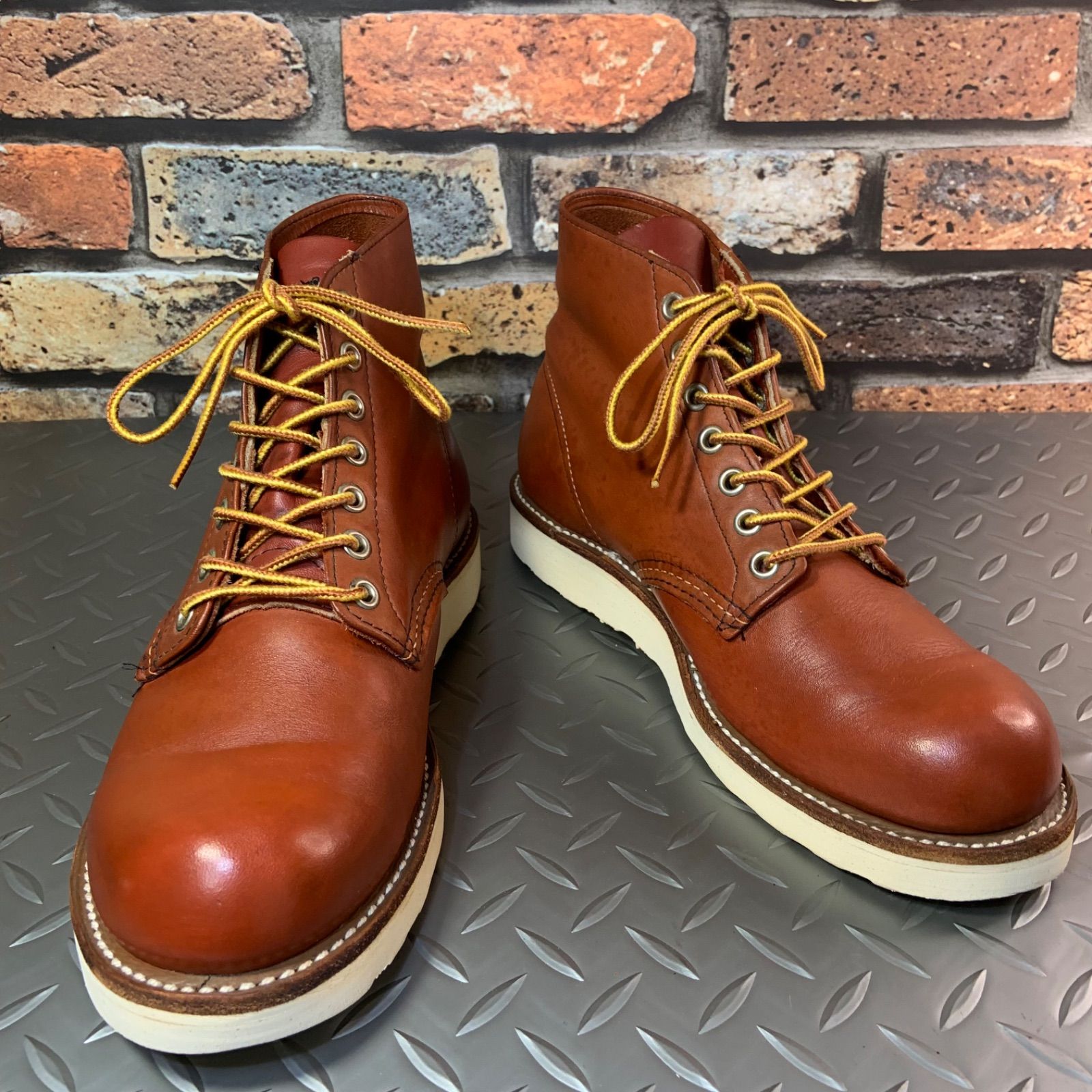REDWING 8166 ワークブーツ 2003年製 US 7 D JP 25㎝ レッドウイング アメリカ製 25 K 14