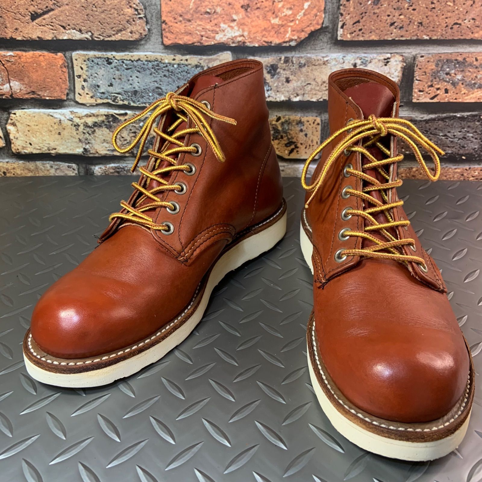REDWING 8166 ワークブーツ 2003年製 US 7 D JP 25㎝ レッドウイング アメリカ製 25 K 14-8166