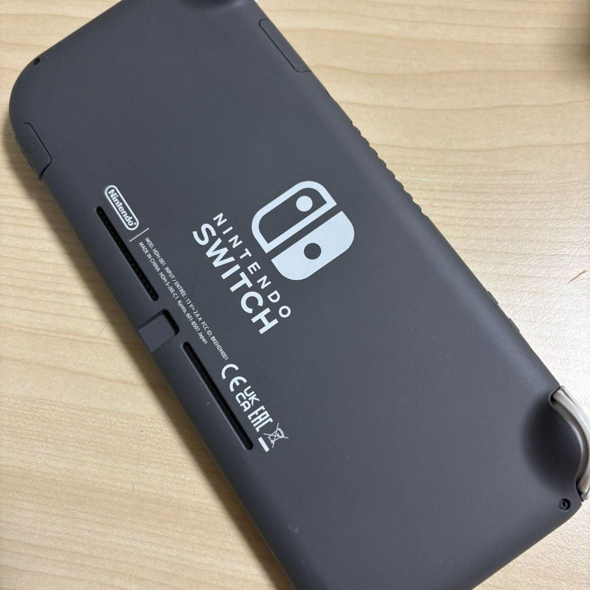 Nintendo Switch Lite グレー・128GBメモリカード付き｜本体・箱・付属