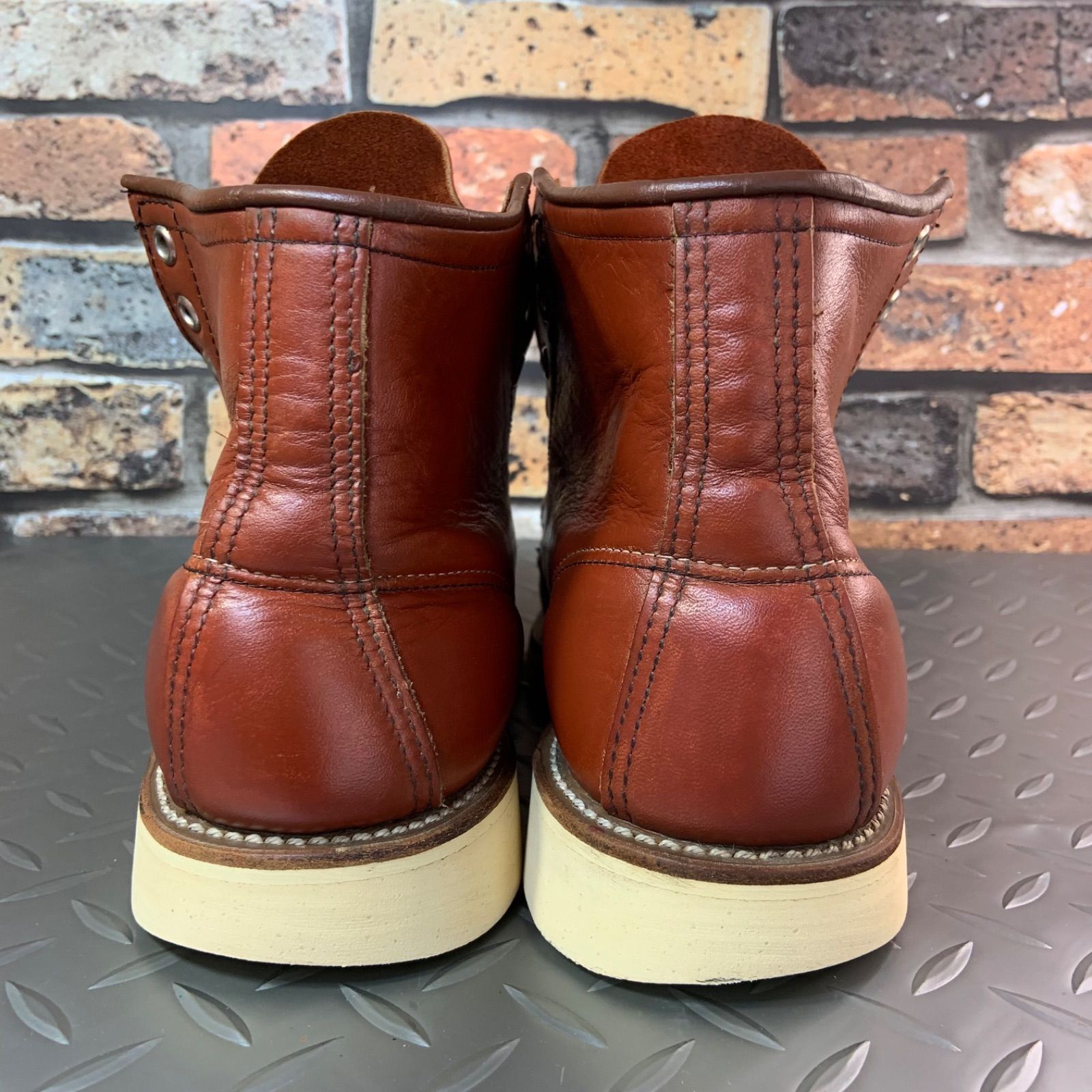 ☆REDWING 875 アイリッシュセッター 半円犬タグ 1995年製 US6.5E JP24