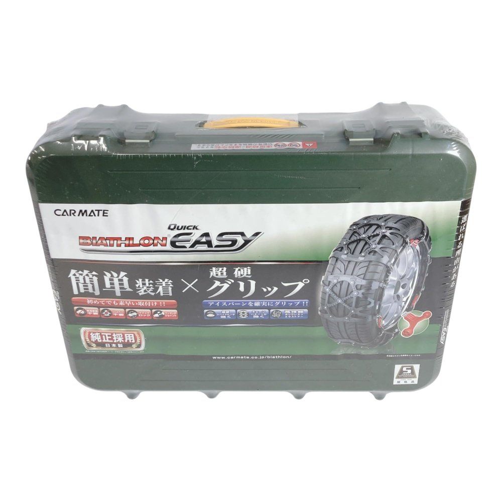 カーメイト 非金属 タイヤチェーン バイアスロン クイックイージー QE 12