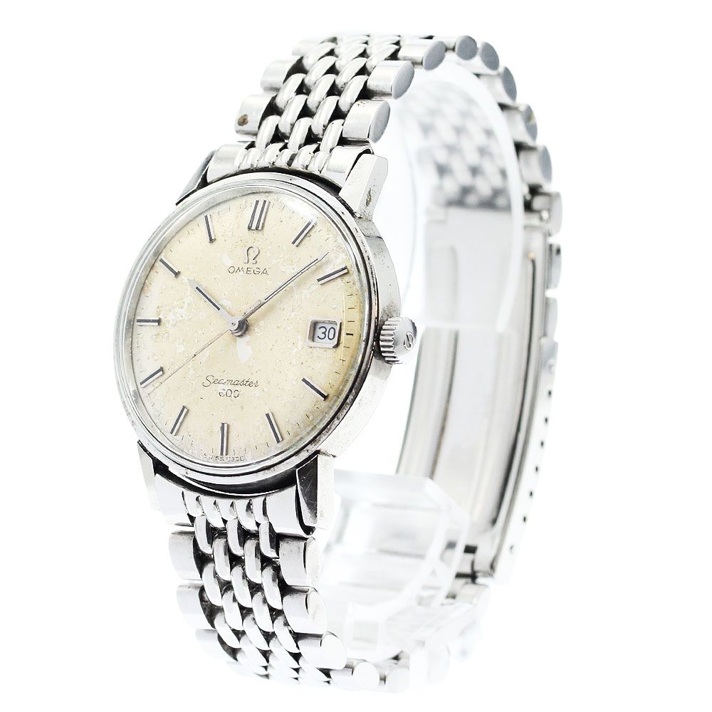 オメガ OMEGA 136 011 シーマスター600 Cal 611 ライスブレス 手巻き メンズ_921718