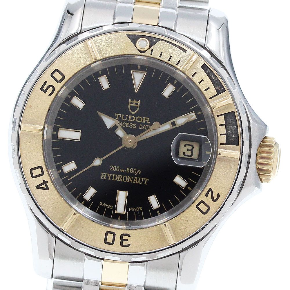 チュードル TUDOR 99093 プリンセスデイト YGコンビ 自動巻き レディース _920768