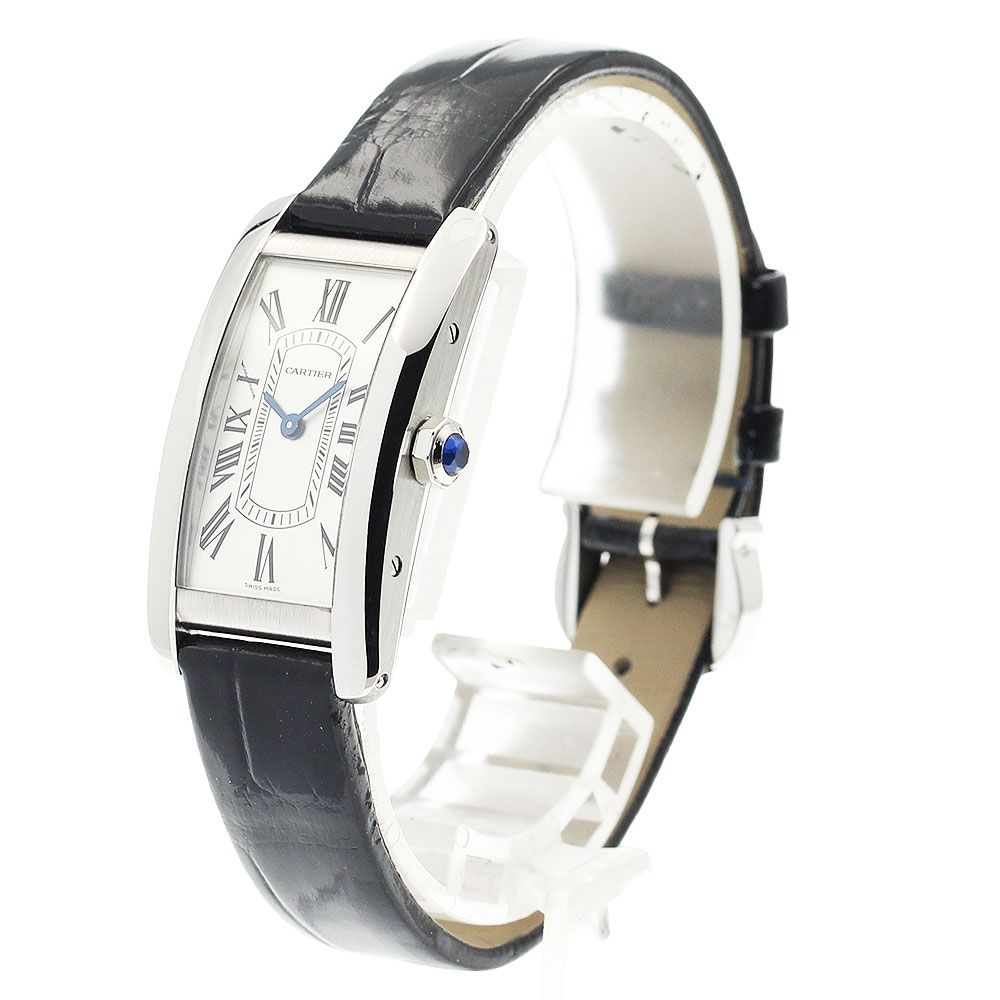 カルティエ CARTIER WSTA0082 タンクアメリカン SM クォーツ レディース 美品 保証書付き_920879 楽天市場】カルティエ CARTIER WSTA0082 タンクアメリカン SM クォーツ