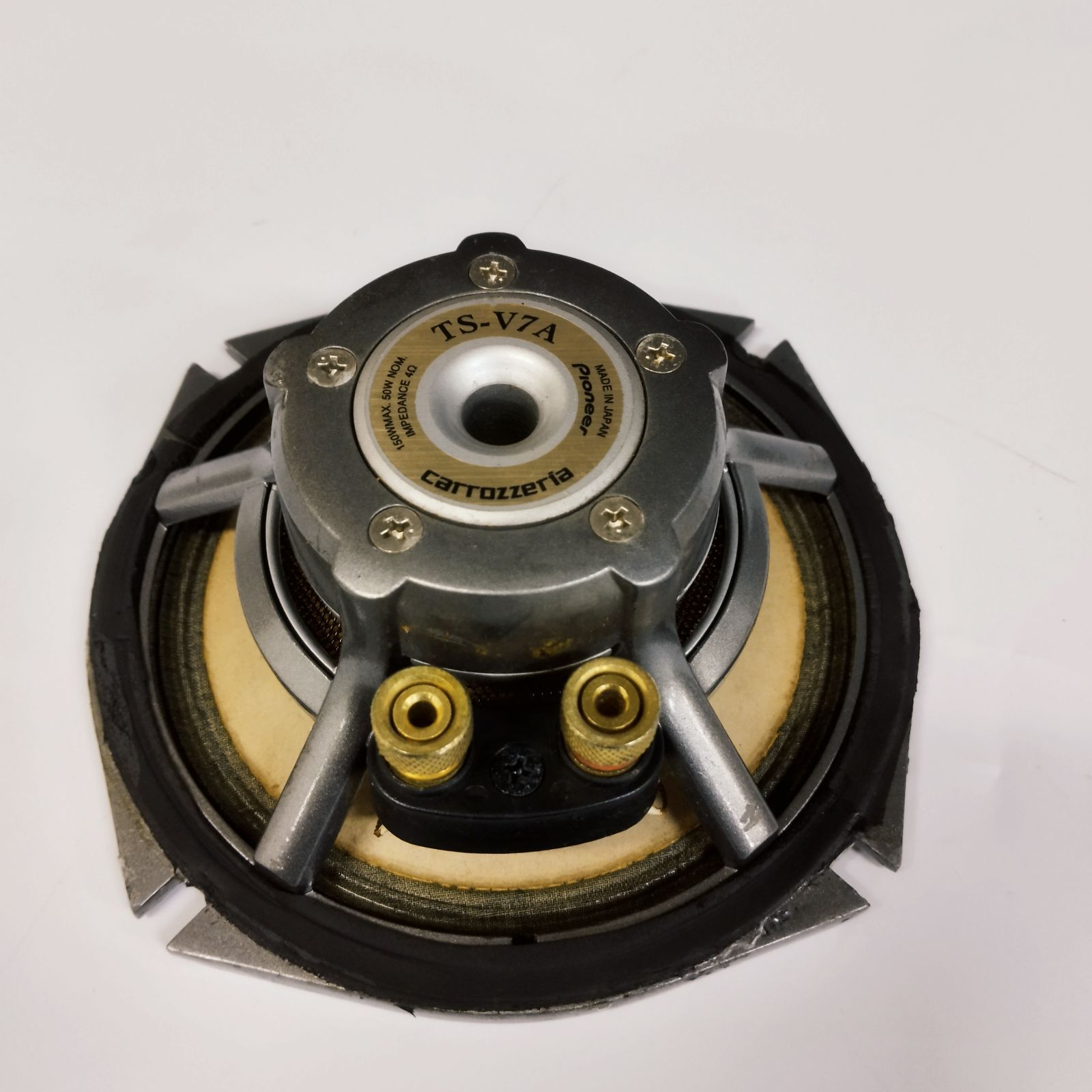 オーディオ機器 【D29040】パイオニア カロッツェリア TS-V7A 17センチ 