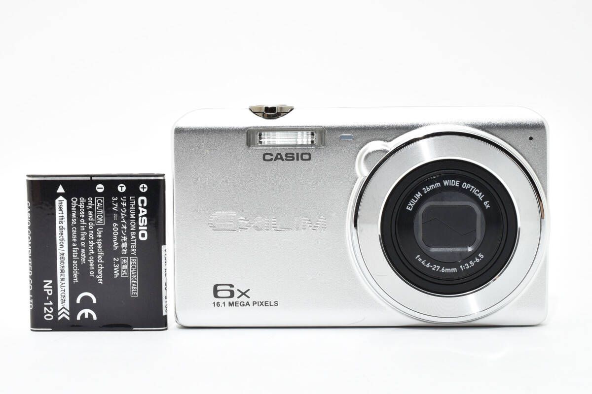カメラ ☆極上品☆カシオ CASIO EXILIM EX-Z900 シルバー☆ W1173＃3742