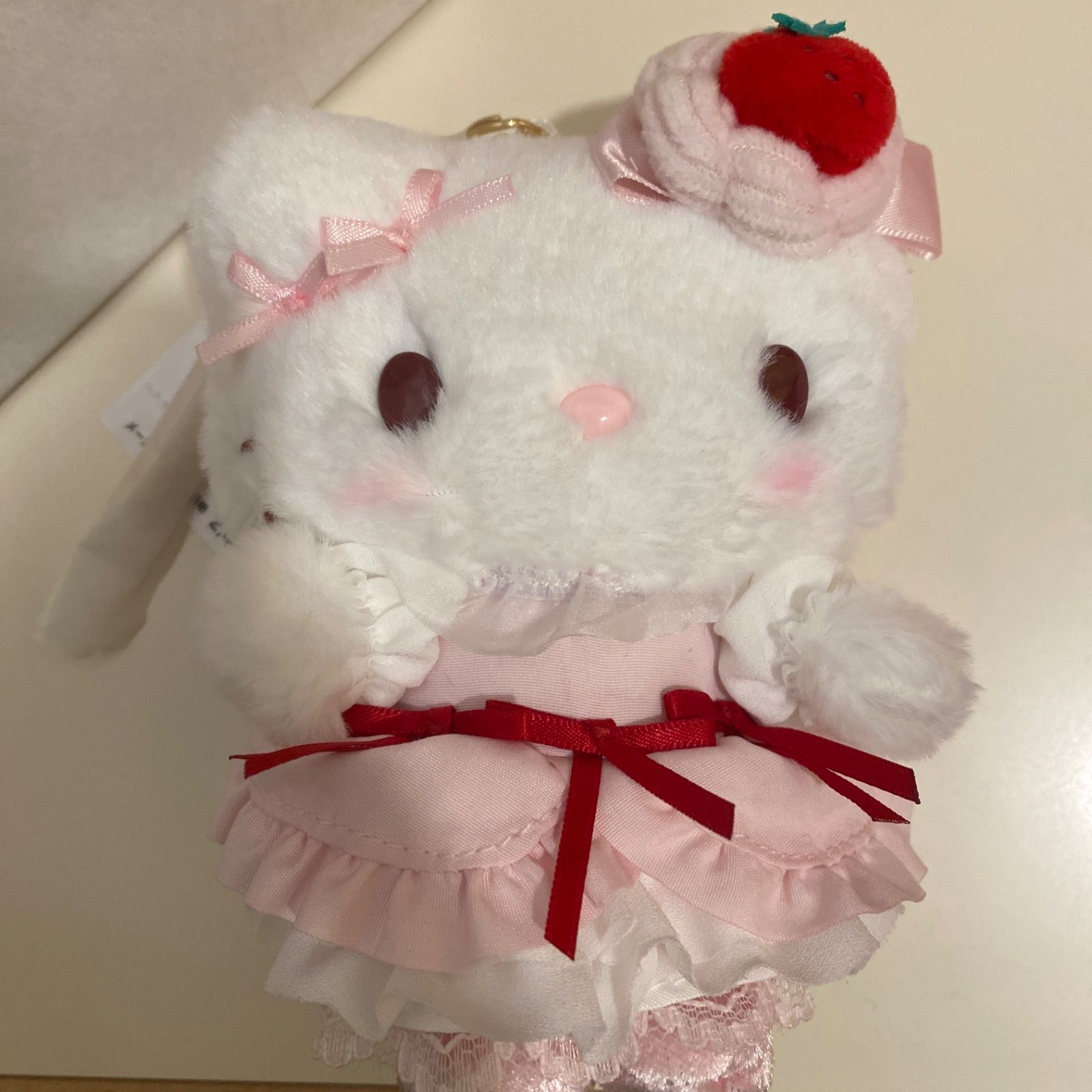 いちごホイップ ショートケーキ ハローキティ マスコットチャーム