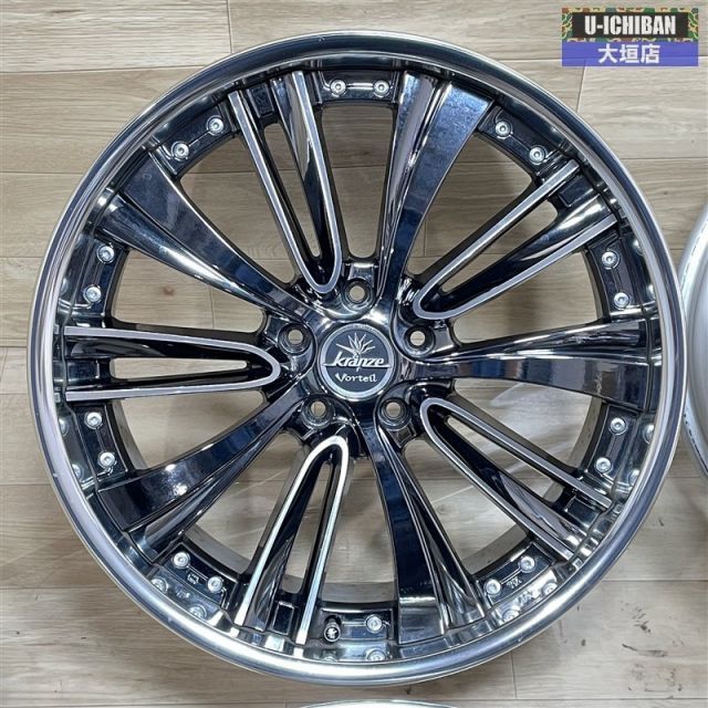 30アルファード ヴェルファイア 等 クレンツェ ヴォルテイル 8 5 20 36 H 114 3 20インチ ホイール 4本セット 002 R