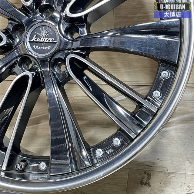  30アルファード ヴェルファイア 等 クレンツェ ヴォルテイル 8 5 20 36 H 114 3 20インチ ホイール 4本セット 002 R 20インチ ホイール