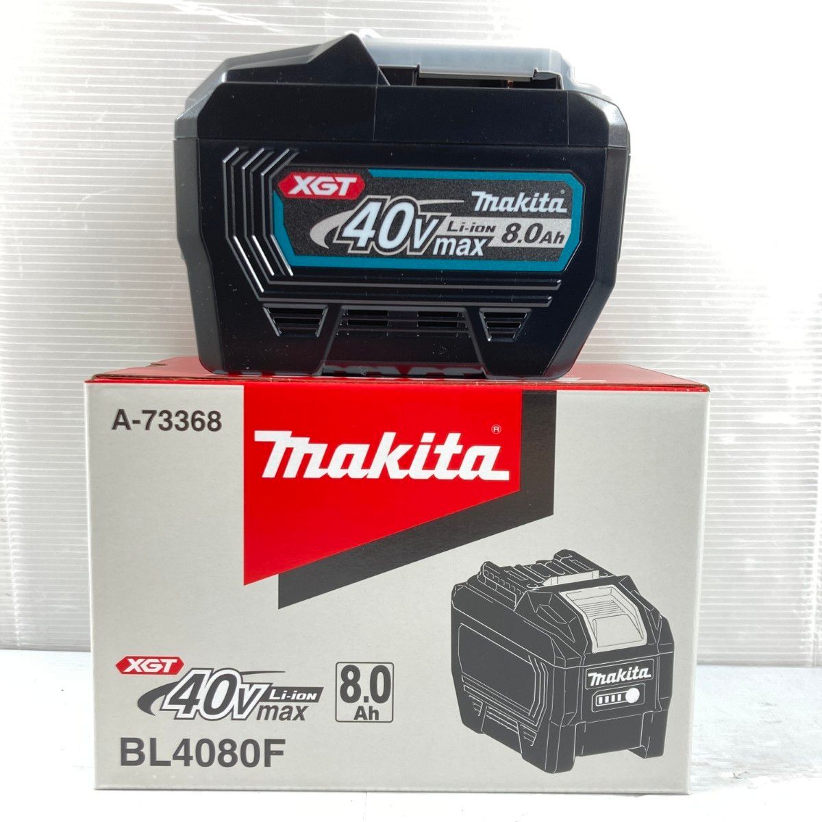 MAKITA マキタ 40 v 8.0 Ah リチウムイオンバッテリー PSEマーク有 9 BL 4080 F ブラック