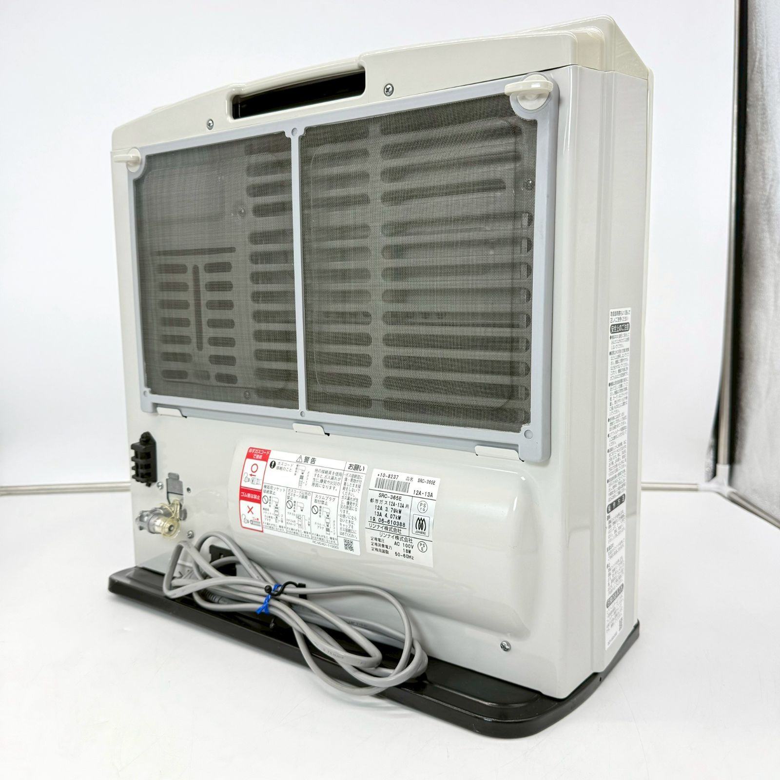Rinnai SRC-365E ガスファンヒーター 都市ガスタイプ - メルカリ