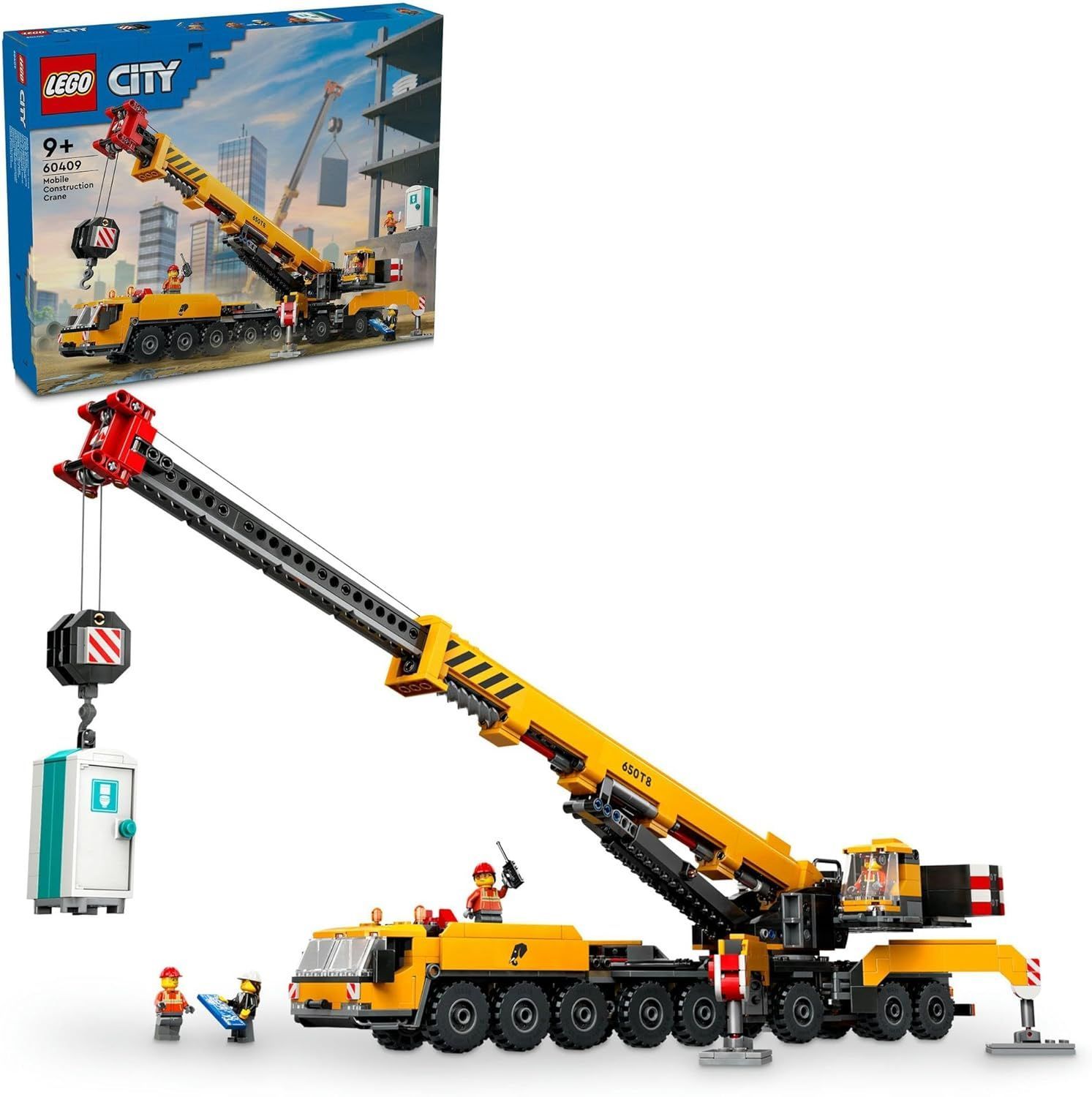 LEGO レゴ 60409 シティ きいろのクレーン車 建設車両