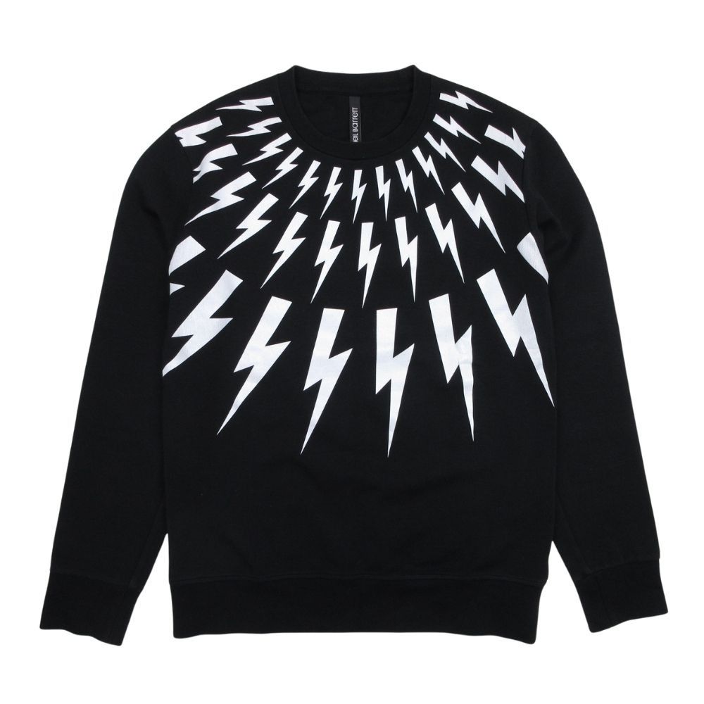 美品 Neil Barrett ニールバレット サンダーボルト プリント