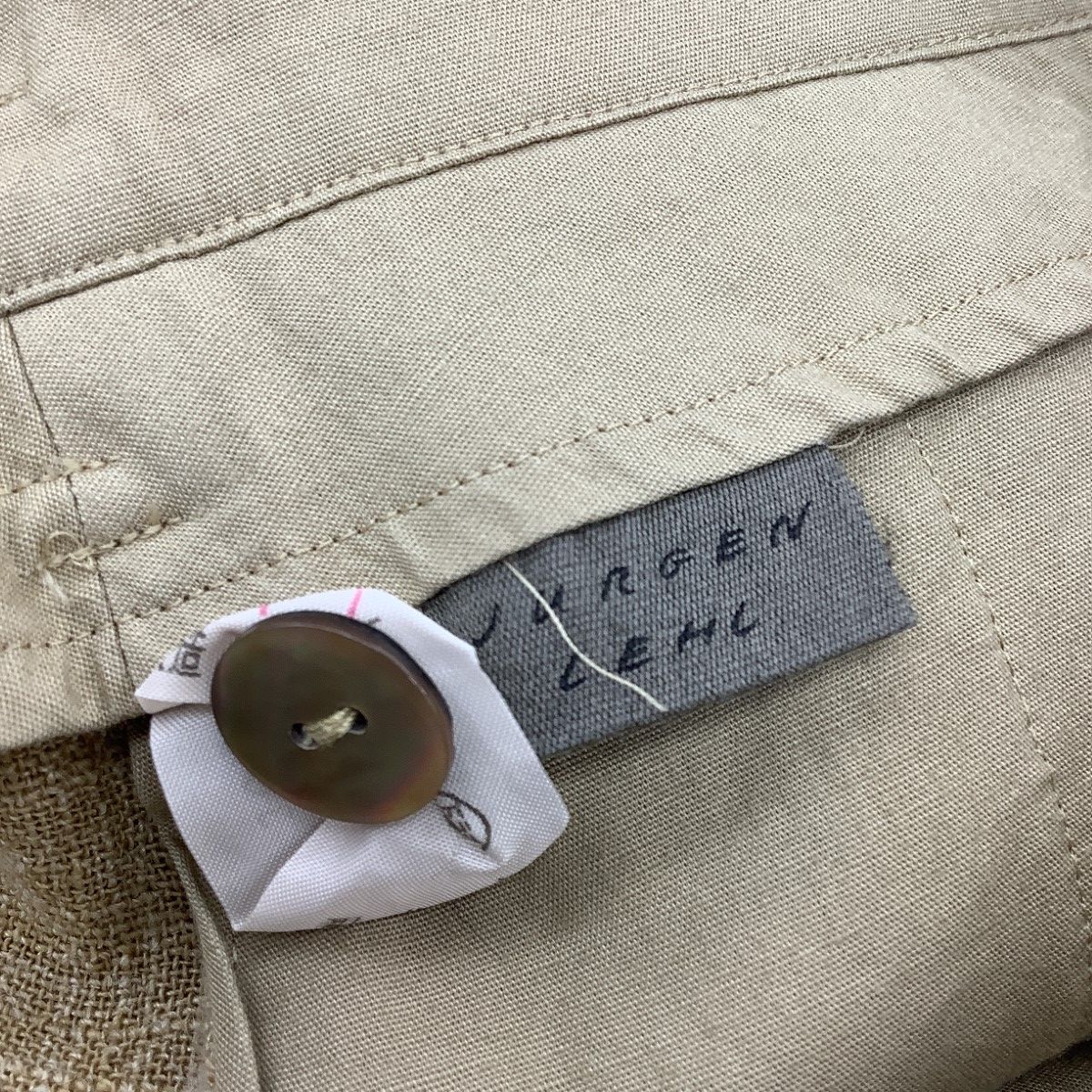 JURGEN LEHL ヨーガンレール レディース パンツ SIZE M ベージュ
