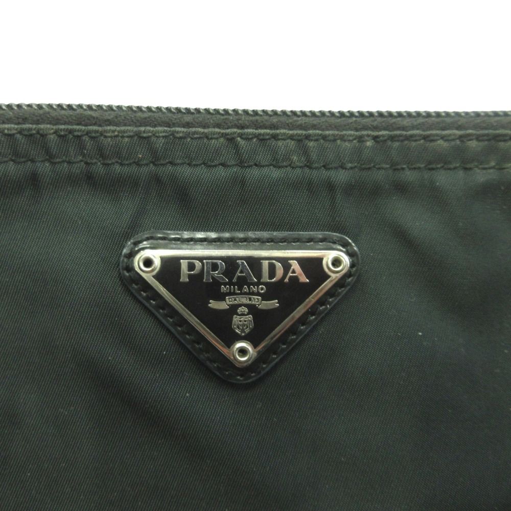 PRADA プラダ トライアングルロゴ ナイロン ポーチ ミニ バッグ 鞄