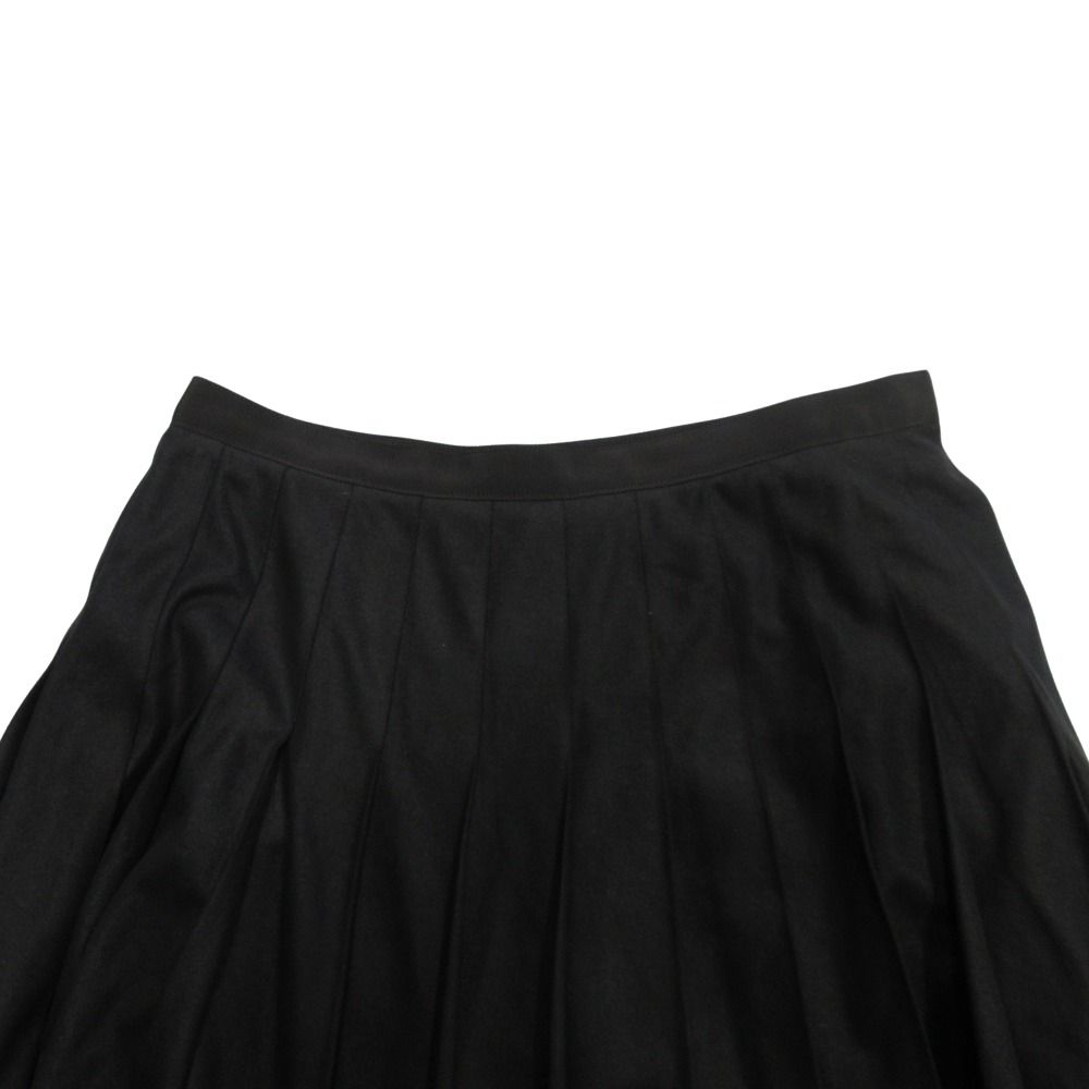 美品 icb アイシービー プリーツ フェイクスエード スカート