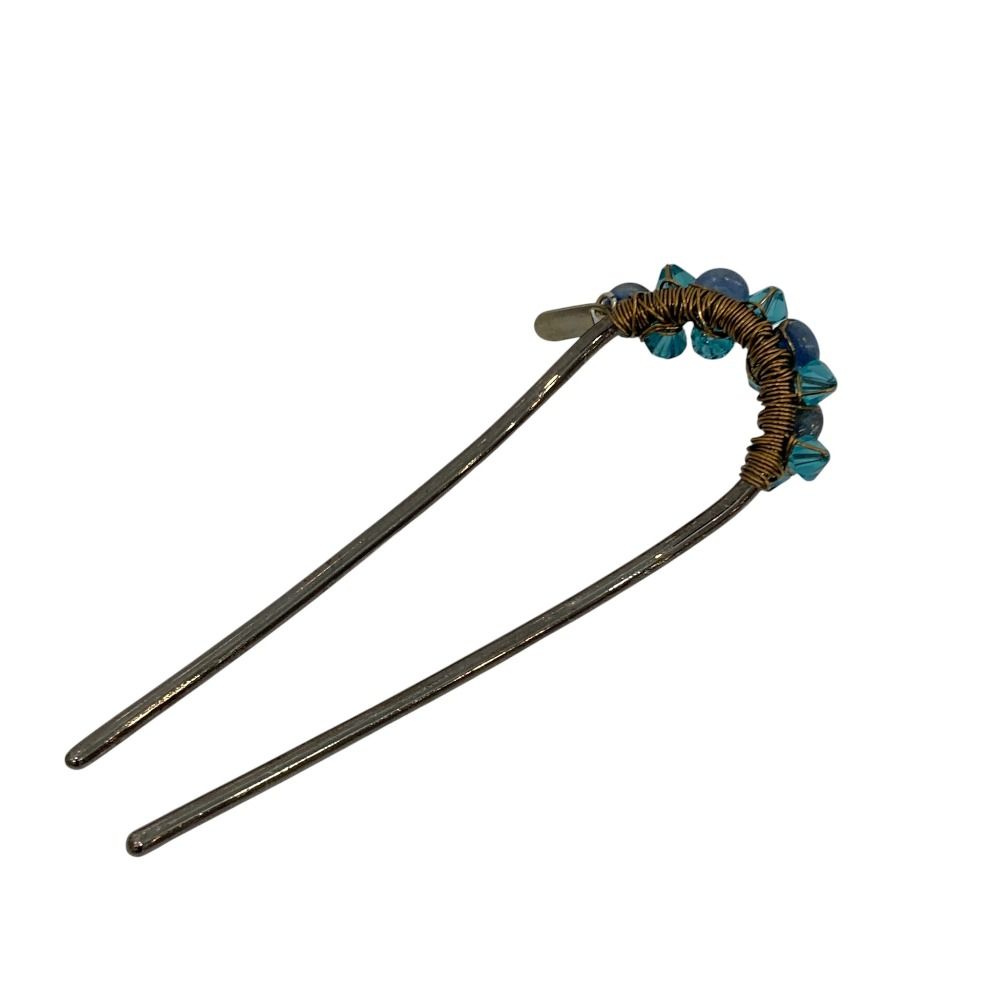 美品 colette malouf コレットマルーフ ビジューメタルヘアピン