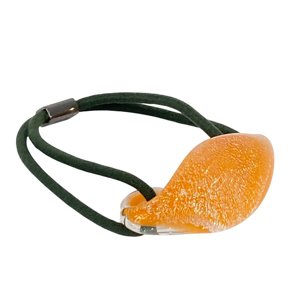 美品 colette malouf コレットマルーフ ポニー ヘアゴム イエロー