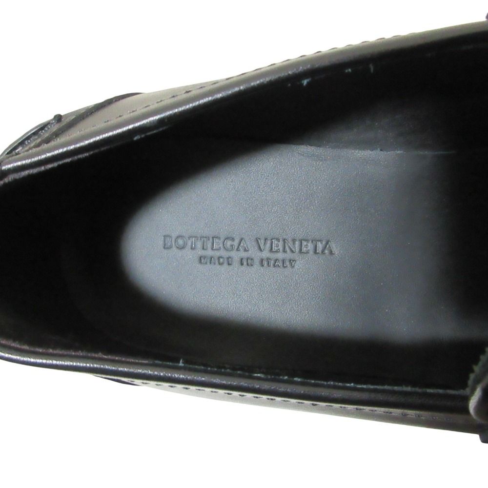 美品 BOTTEGA VENETA ボッテガヴェネタ イントレチャートレザー 厚底