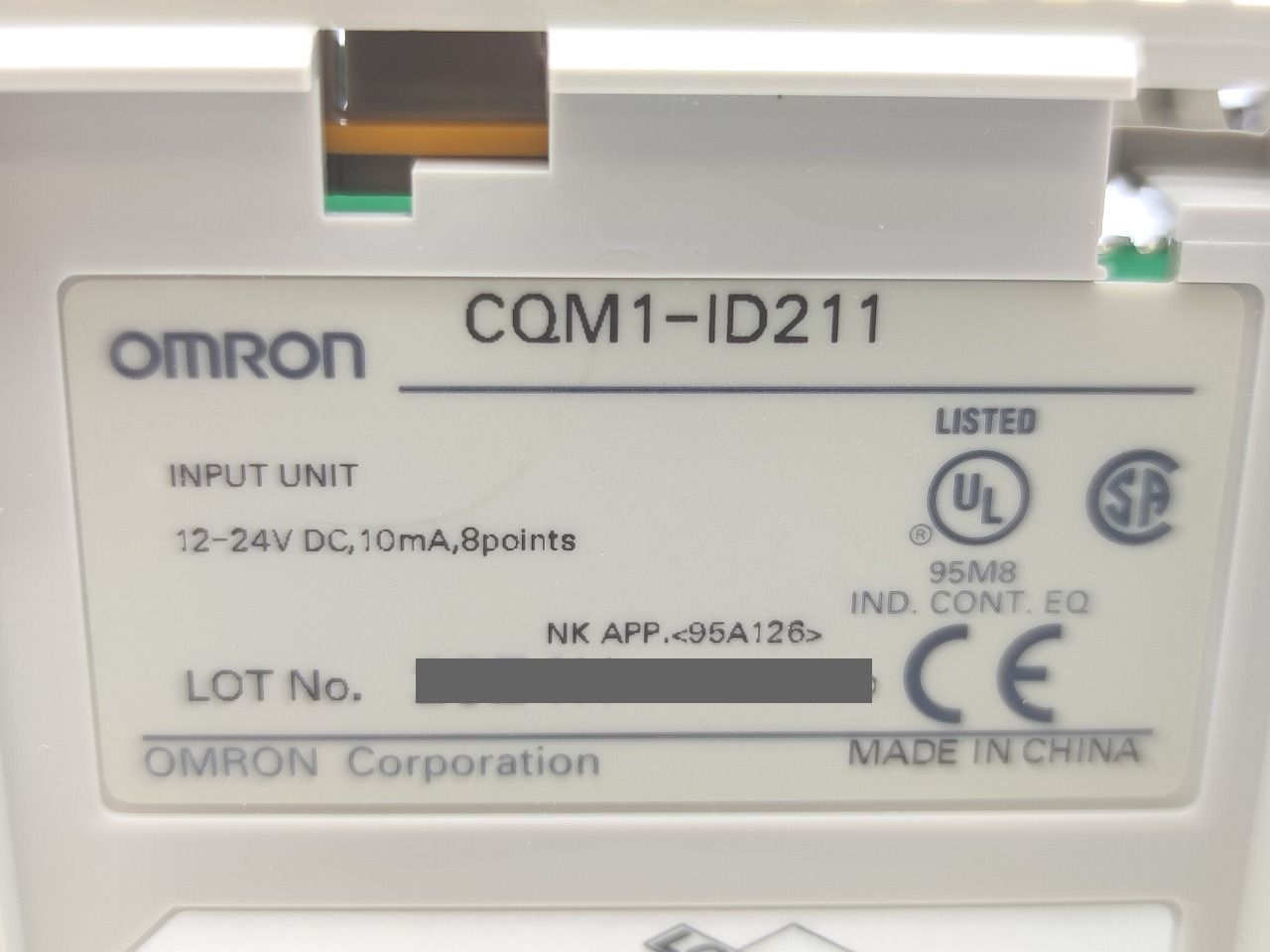 インボイス対応 ♥ オムロン OMRON CQM 1-ID 211