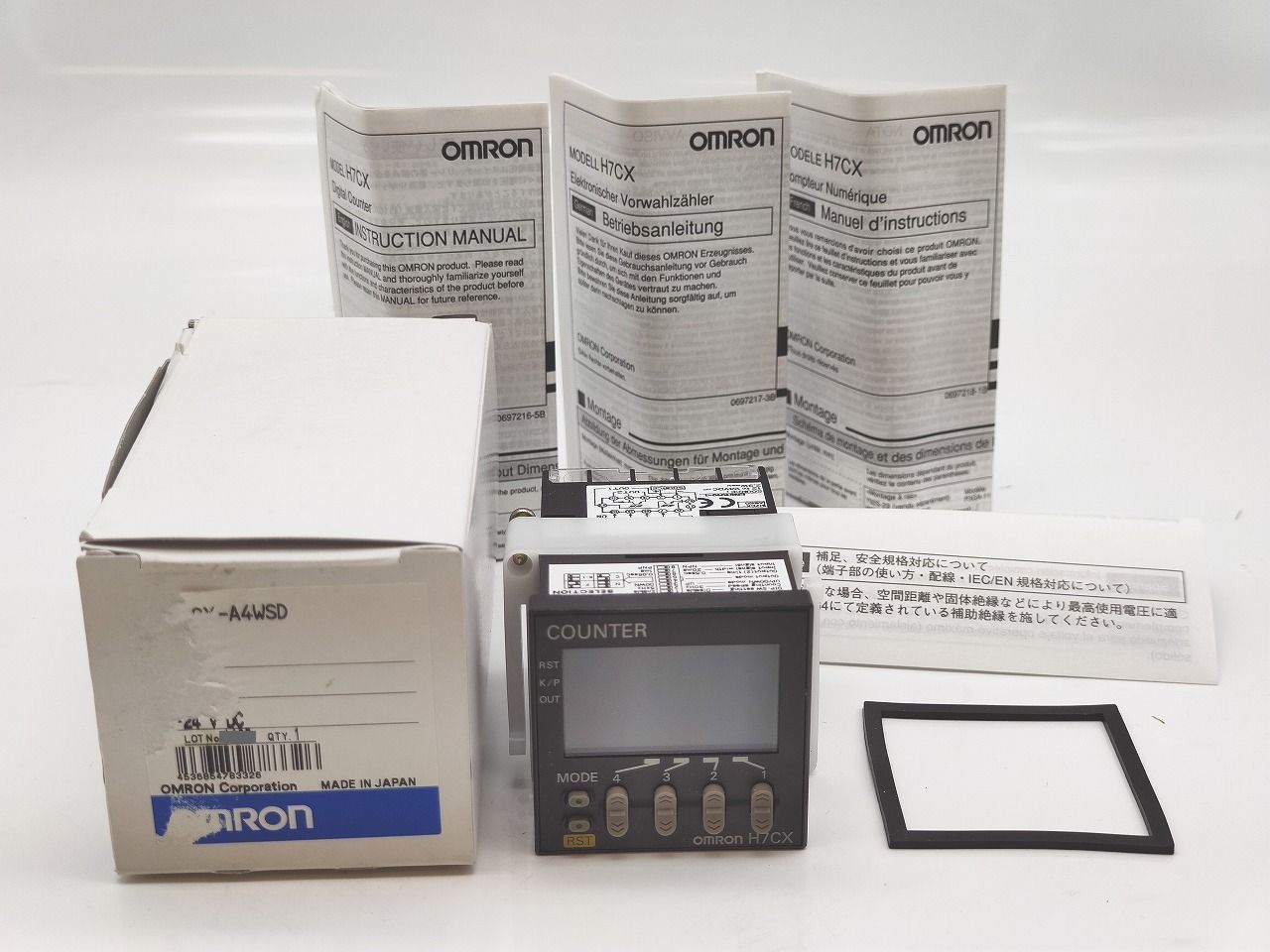 インボイス対応 箱いたみあり オムロン OMRON H 7 CX A 4 WSD 12 24 VDC