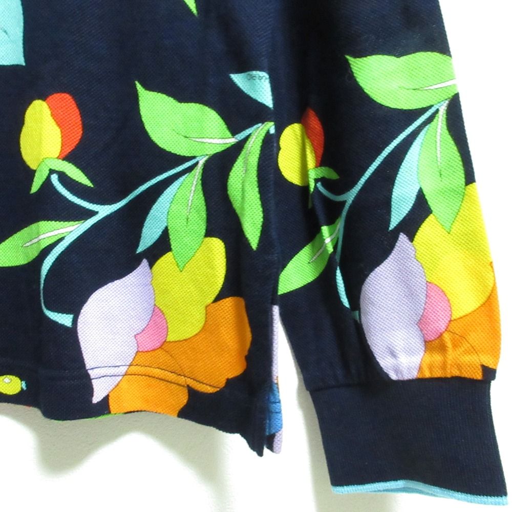 美品 LEONARD SPORT レオナールスポーツ フラワープリント ロング