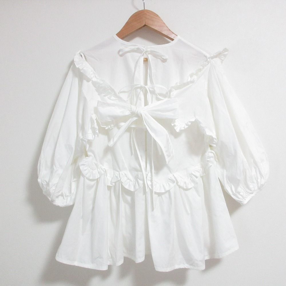 良品 CECILIE BAHNSEN セシリーバンセン Marie ブラウス PF20-0010