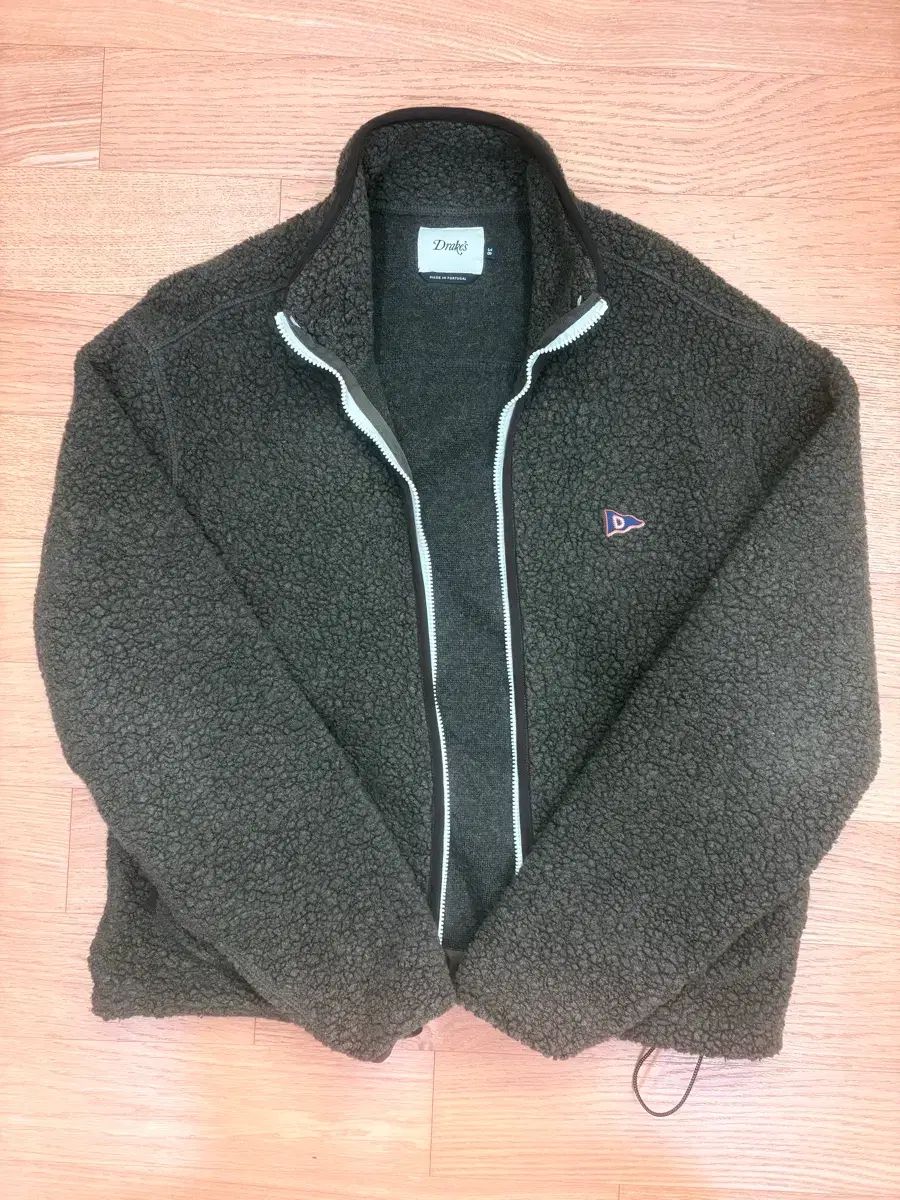 ドレイクス ブークレ フリース ジャケット 38