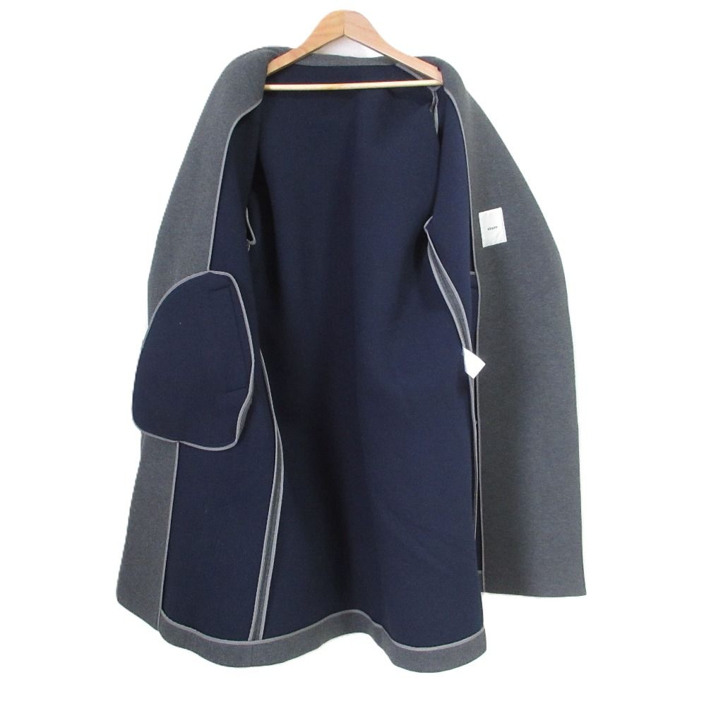 良品 ebure エブール ボンディングコート 2810200035 38サイズ グレー