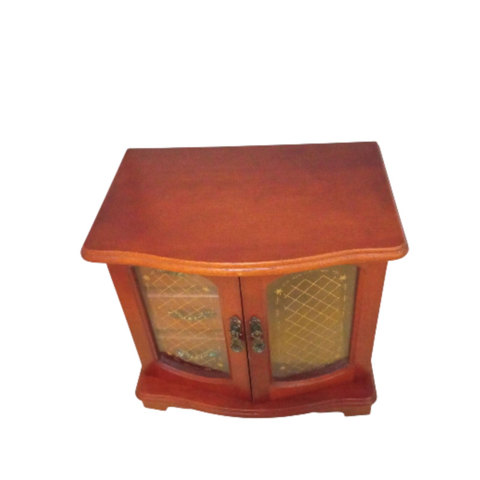 【新品】アンティーク　昭和　レトロ　オルゴール付きジュエリーボックス X11258 アンティーク調オルゴール付きジュエリーボックス アンティーク