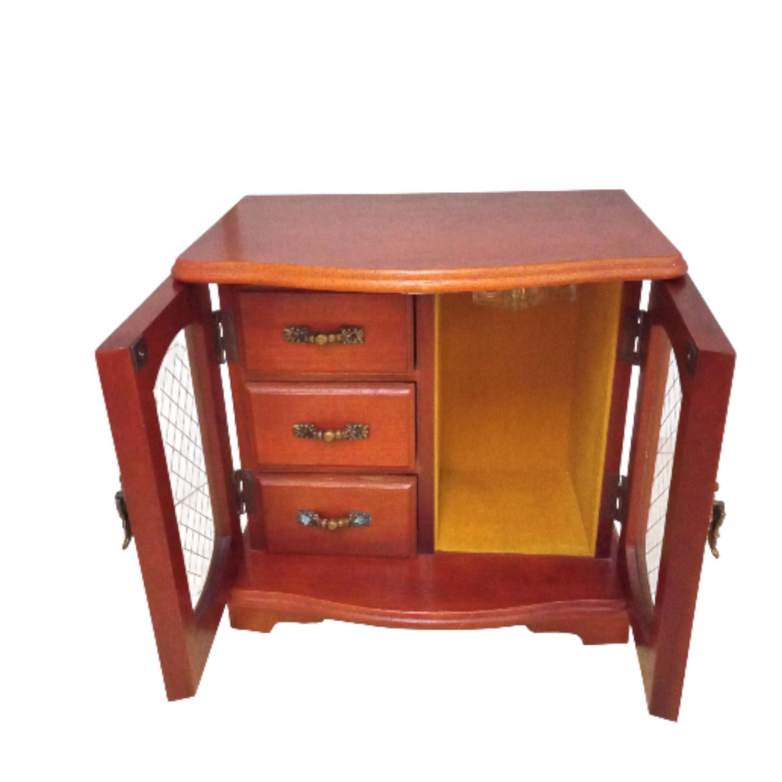 X11258 アンティーク調オルゴール付きジュエリーボックス アンティーク