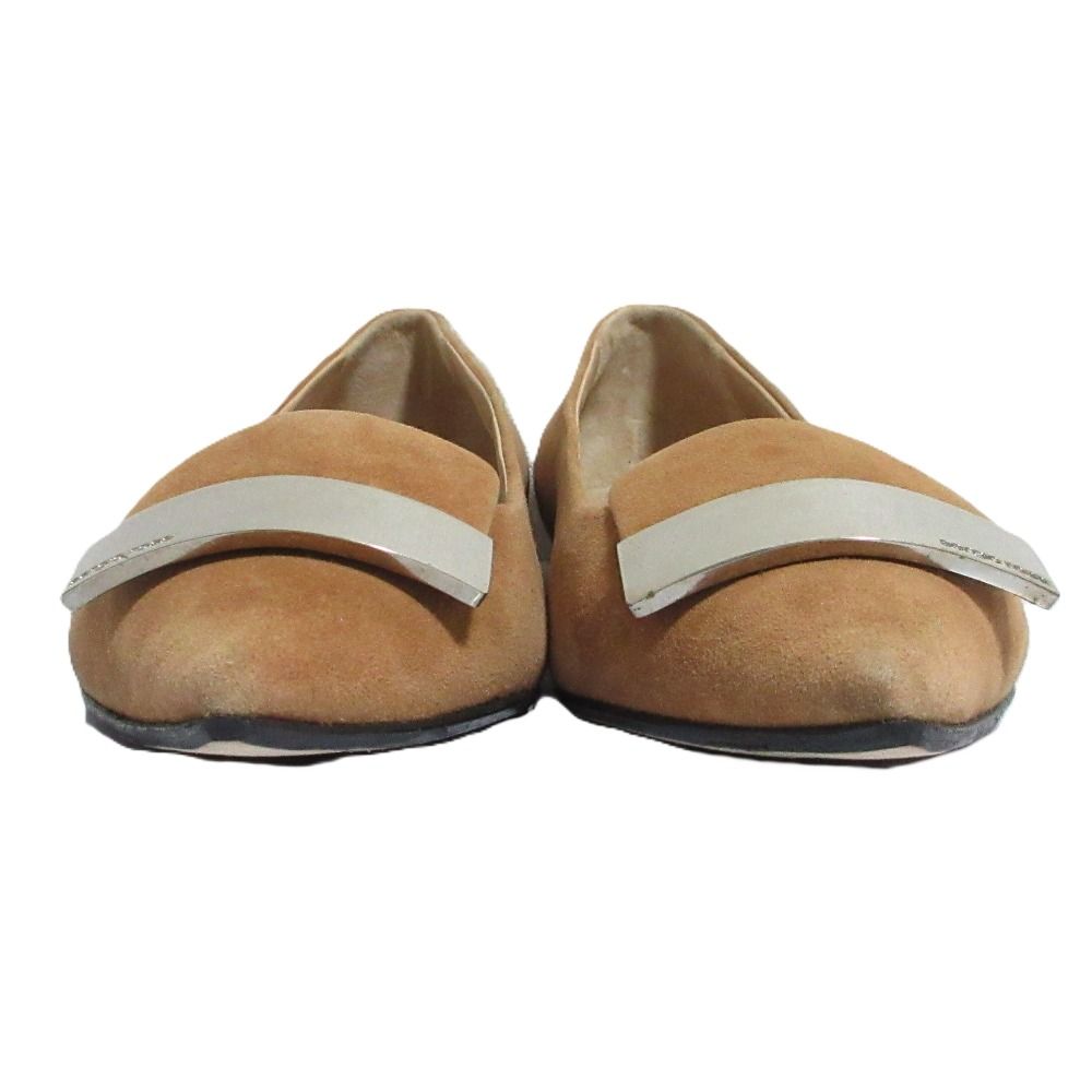 良品 Sergio Rossi セルジオロッシ sr1 スエード ポインテッドトゥ