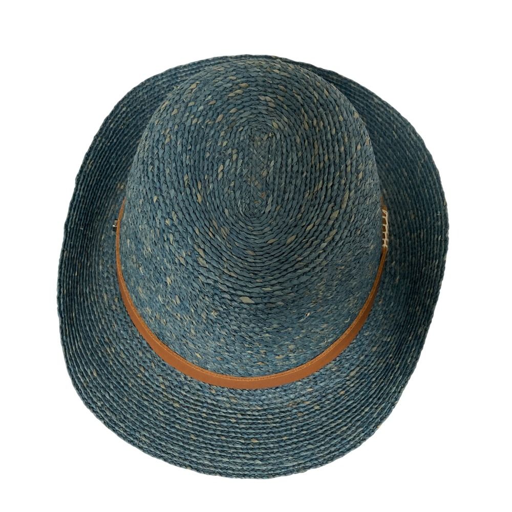 良品 HELEN KAMINSKI ヘレンカミンスキー レザーベルト ラフィア