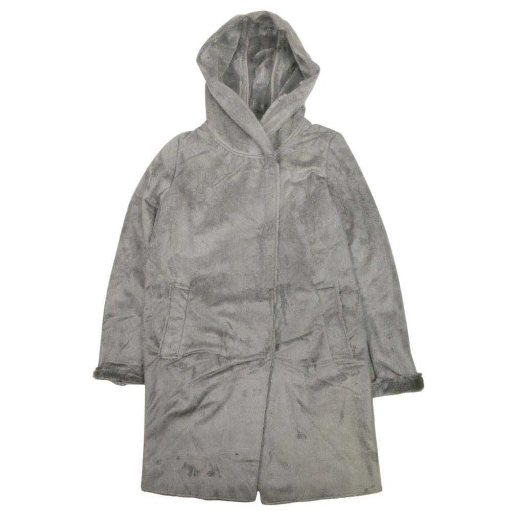 美品✨SOERTE ソエルテ　フェイクムートンジャケット グレー 美品 zelal sports ゼラール スポーツ フェイクムートン コート