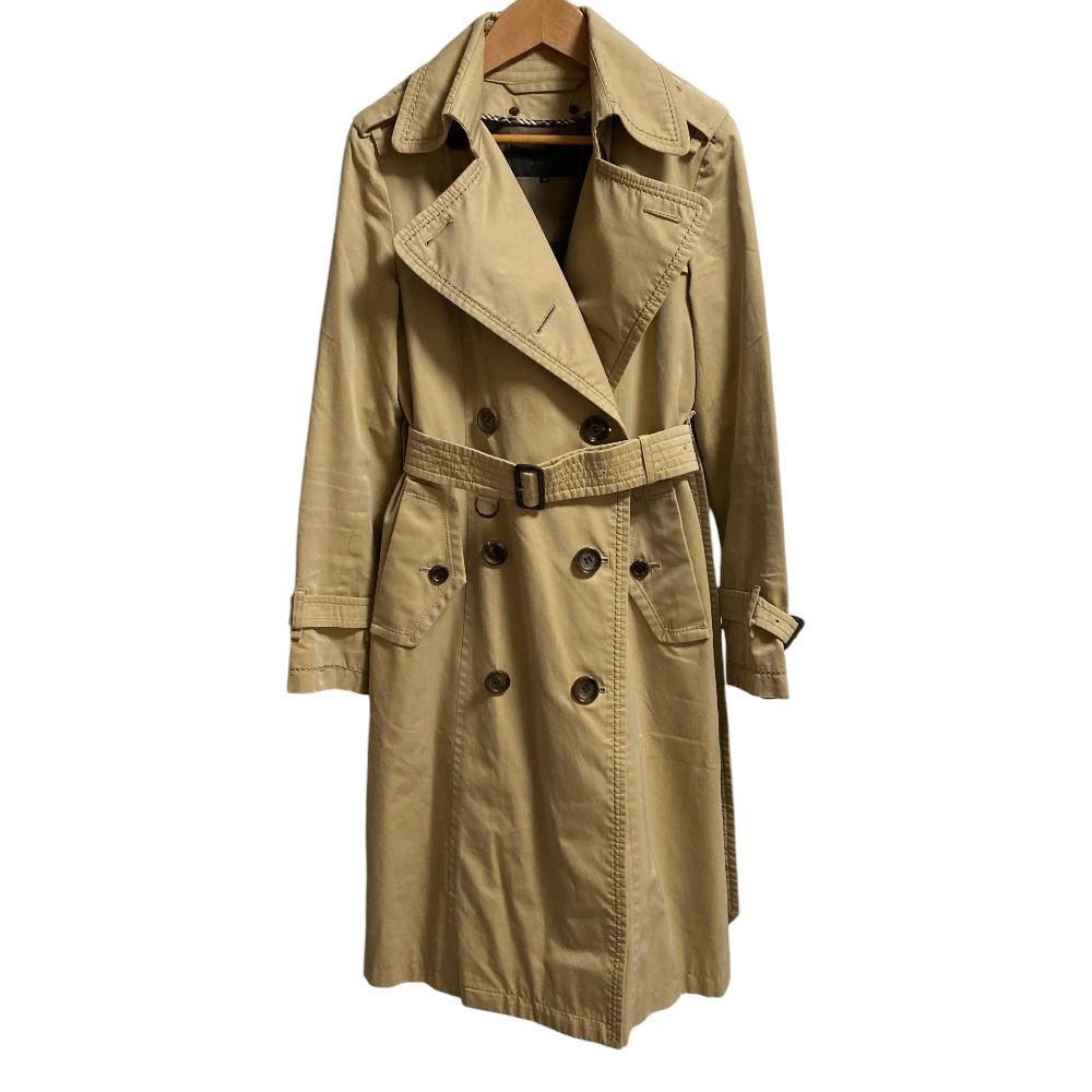 BURBERRY BLACK LABEL トレンチコート L ベージュ 美品】バーバリー