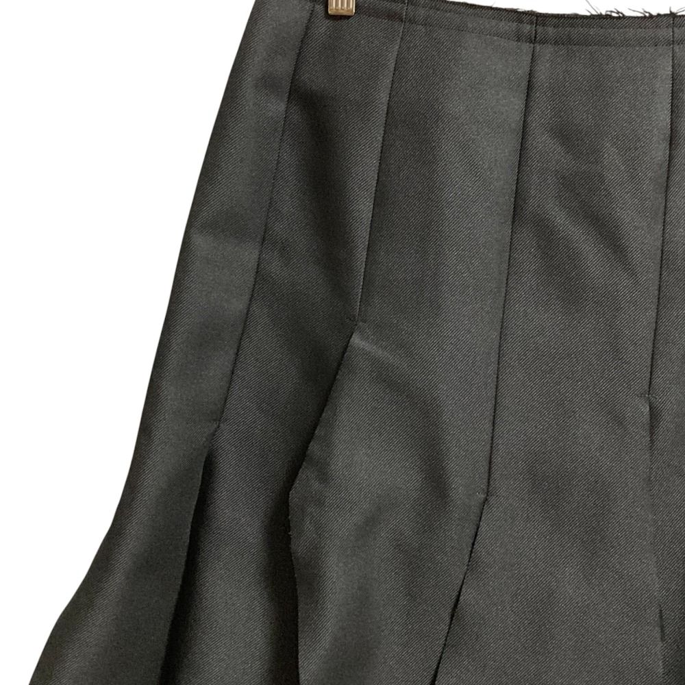 AD 2025 COMME des GARCONS コムデギャルソン ルック掲載品 カットスカート GN-S 019 サイズXS ブラック レディース 古着