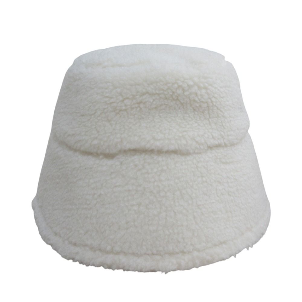 PATOU パトゥ エコムートン フィッシャーマン ハット 帽子 サイズM L ホワイト レディース 古着