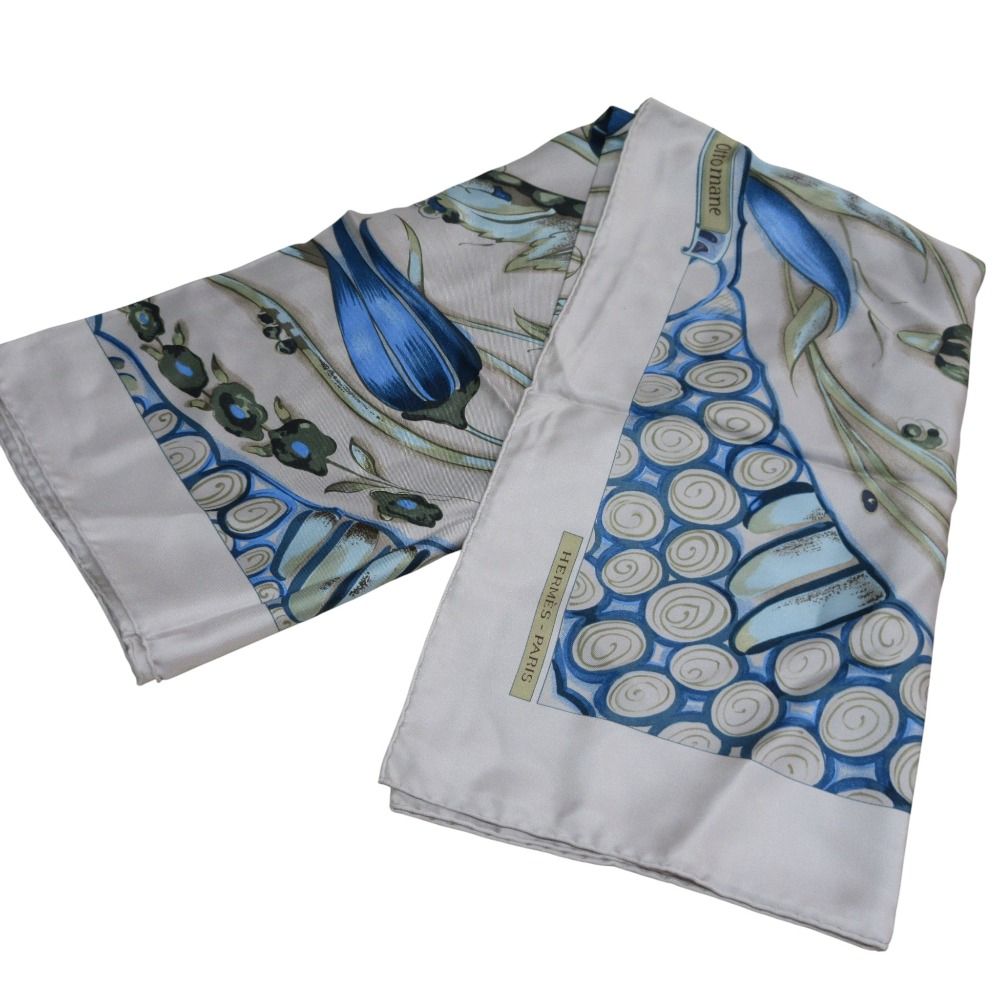 美品 HERMES エルメス カレ90 Ceramique ottomane オスマン陶磁器